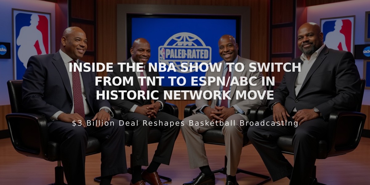 Inside the NBA Show to Switch from TNT to ESPN/ABC in Historic Network Move