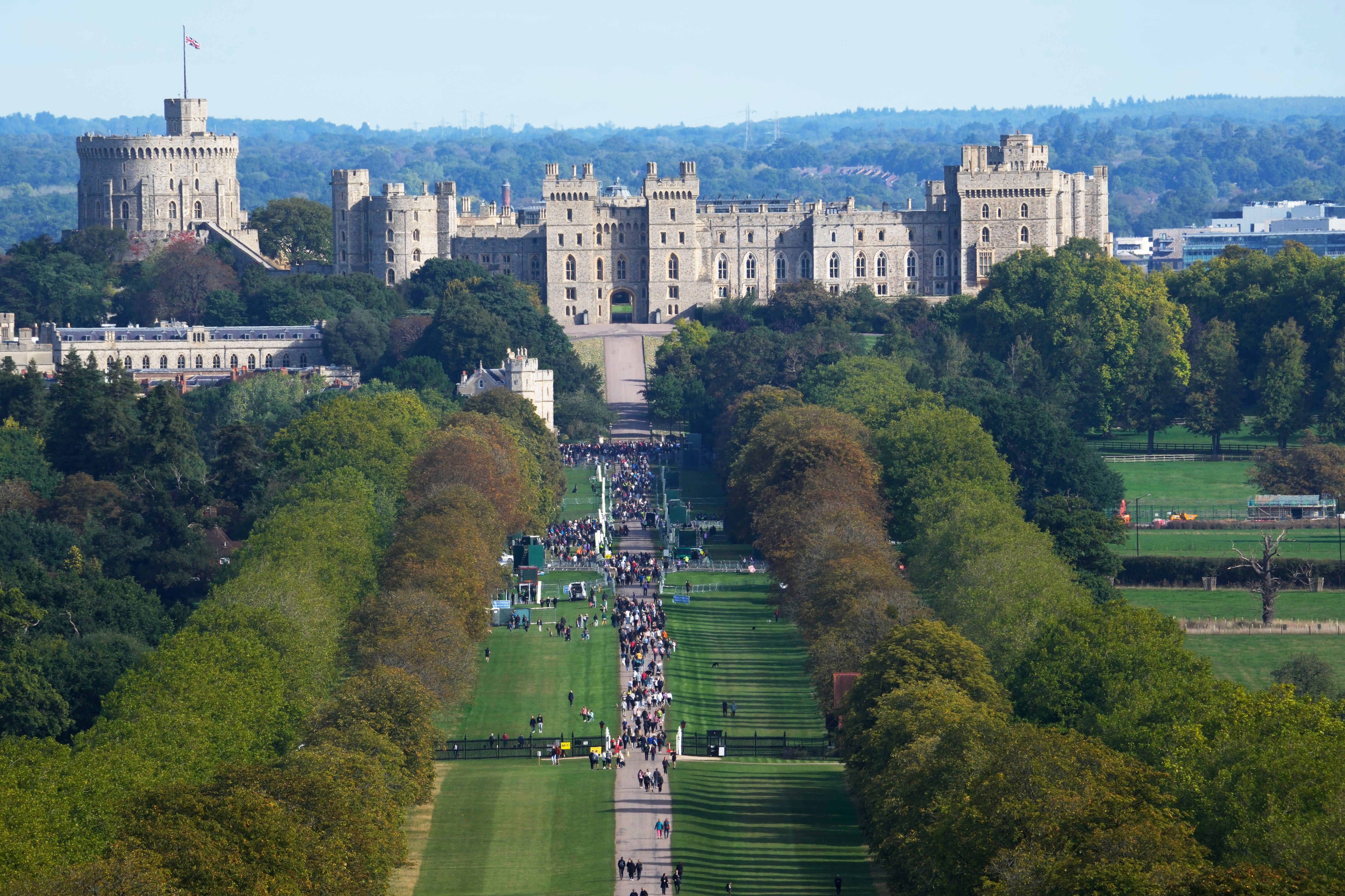 Windsor Castle exterior view