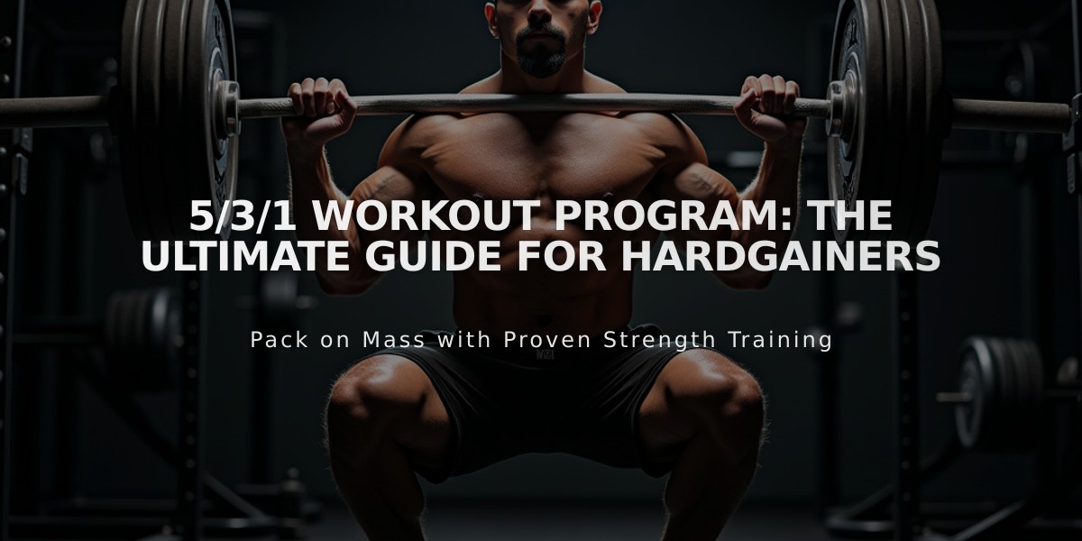 5/3/1 Workout Program: The Ultimate Guide for Hardgainers