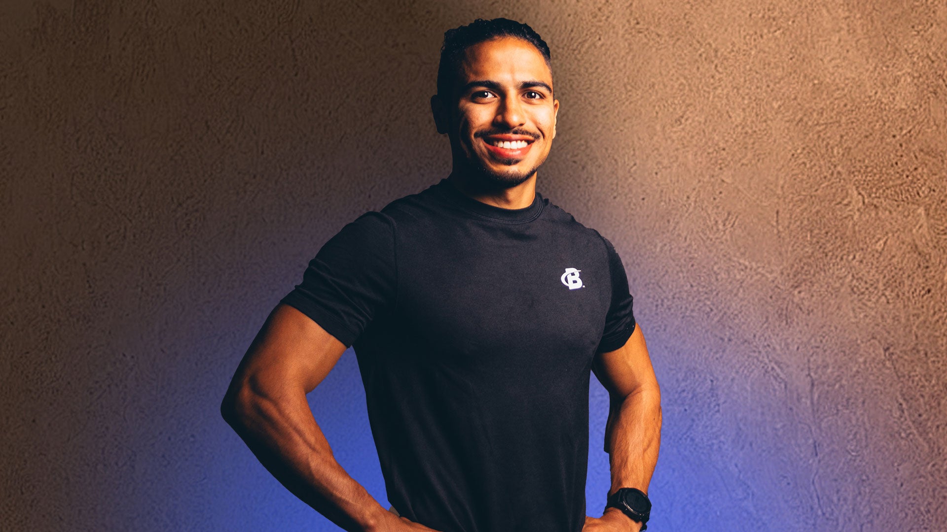 Man smiling in headshot photo