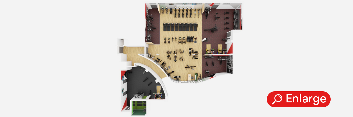 William Penn gym floor layout