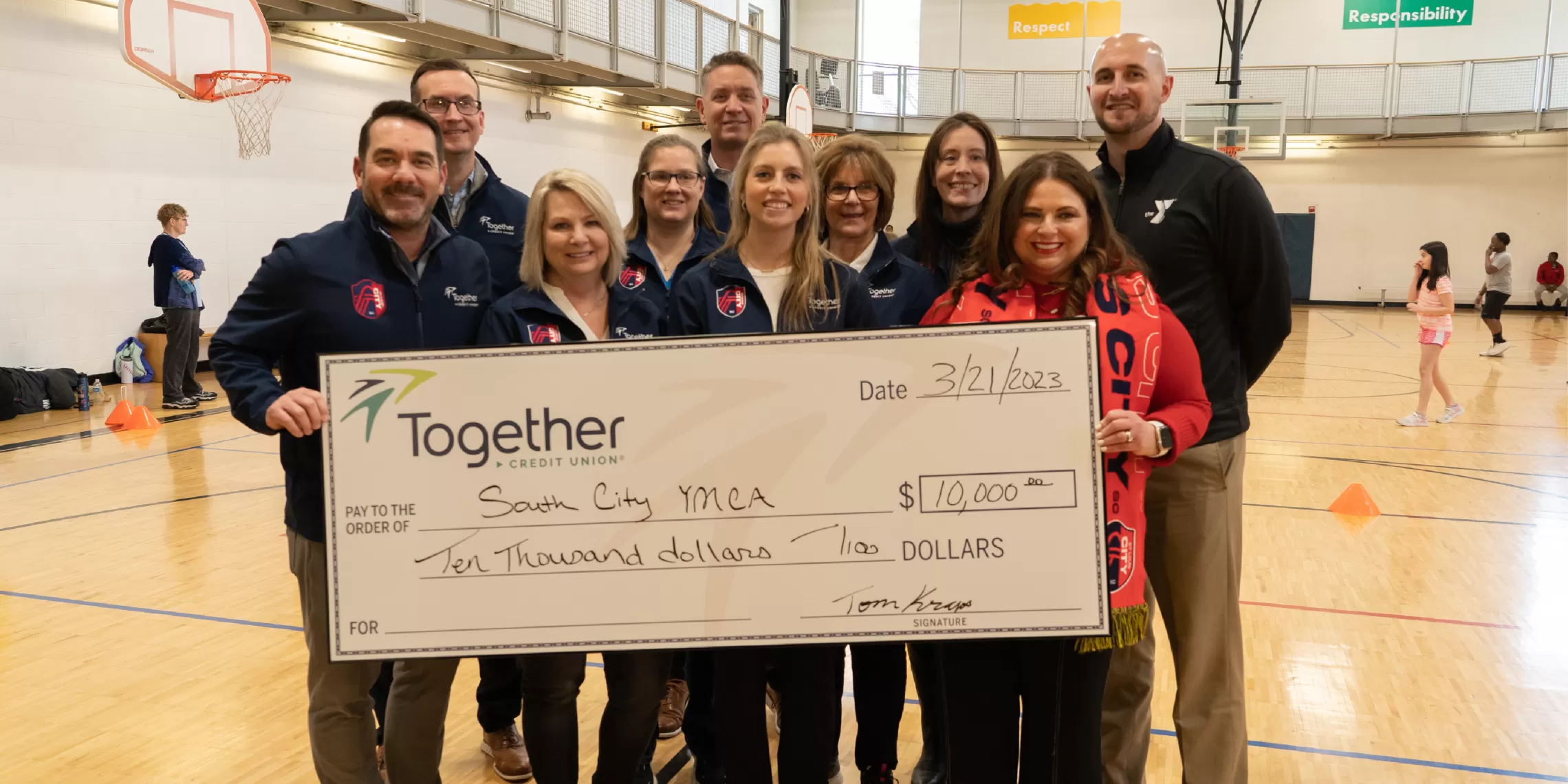 Together Credit Union donates $10K