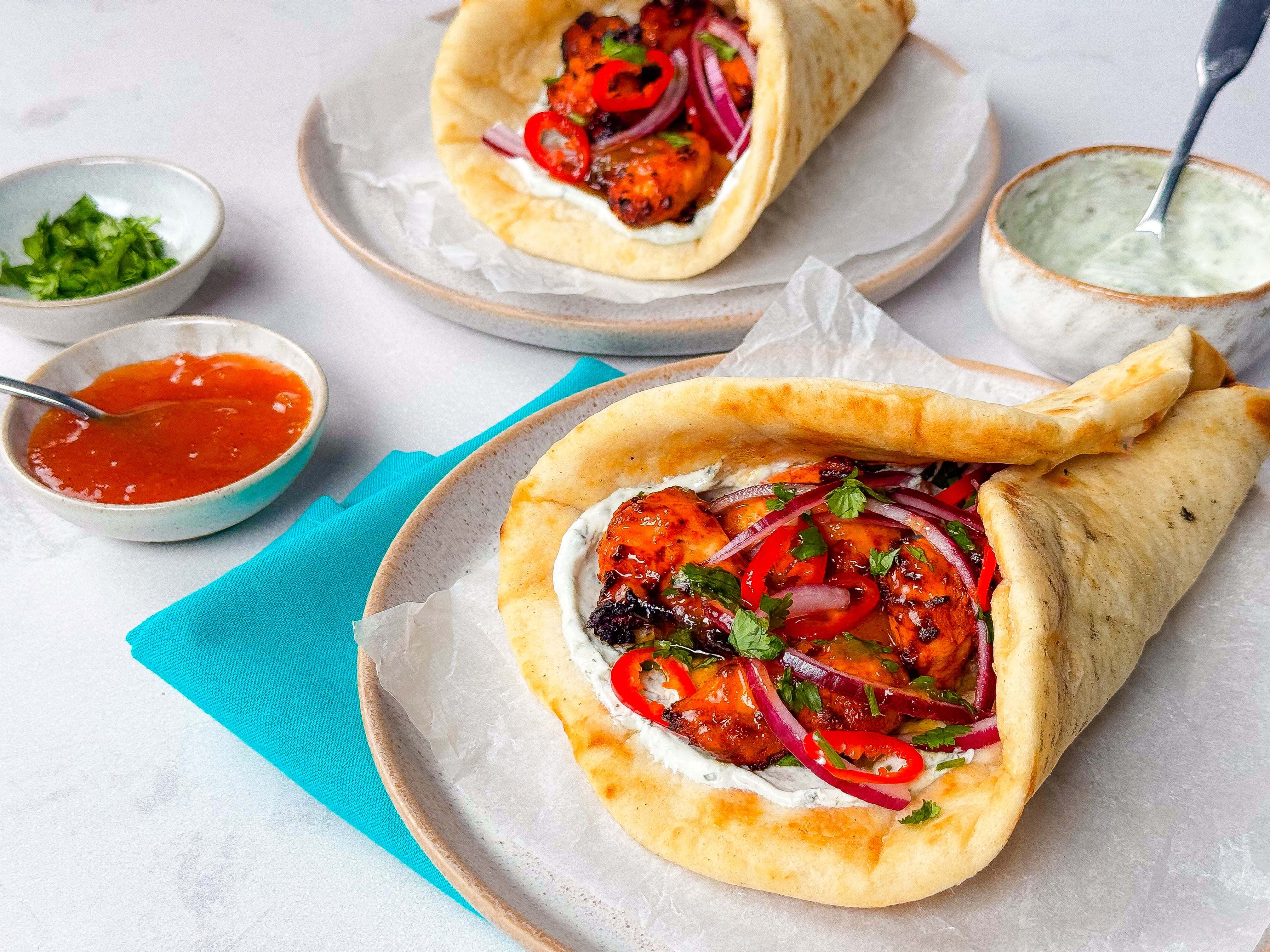 Tandoori Chicken Wrap