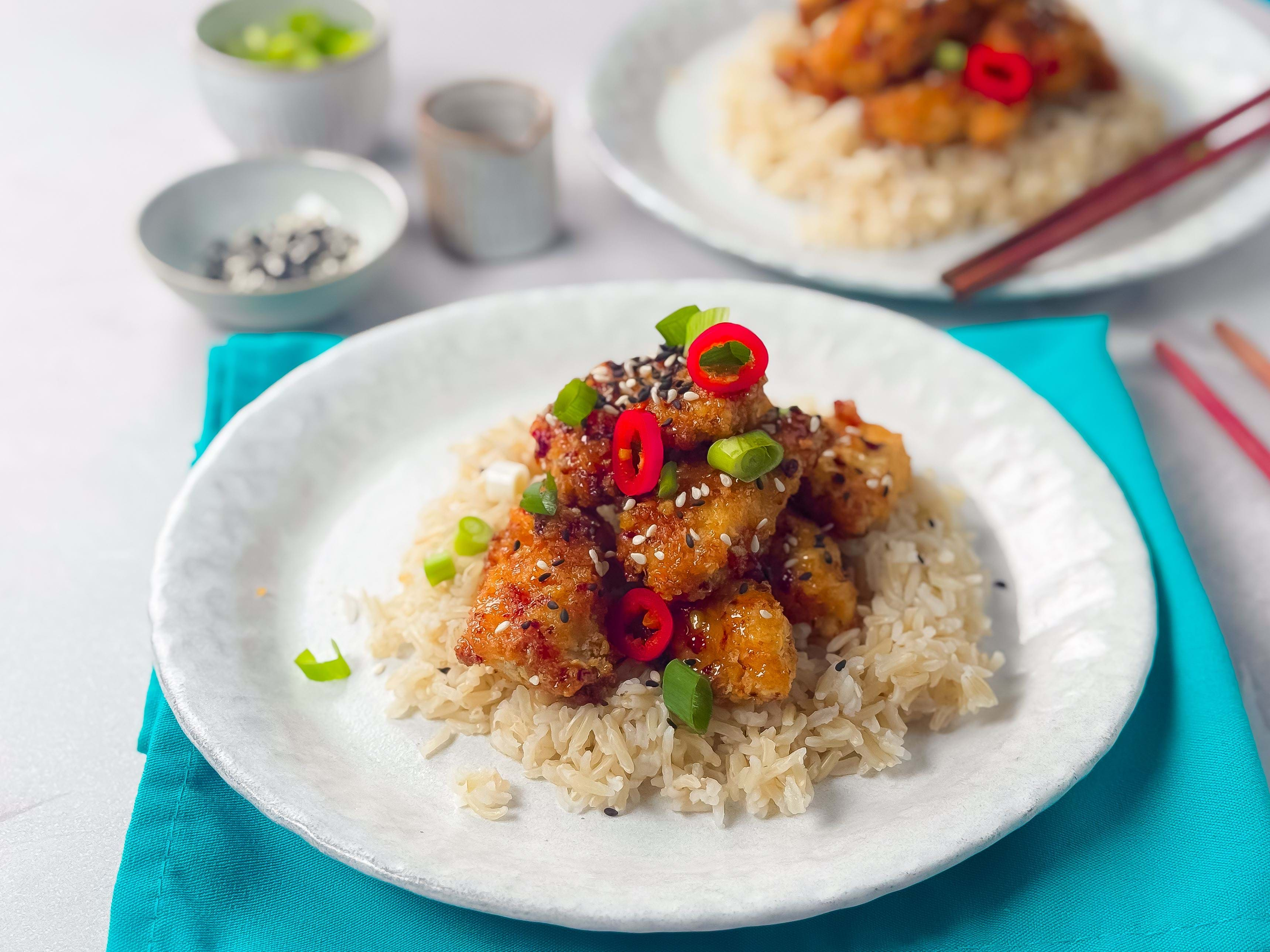 Crispy sweet chili chicken