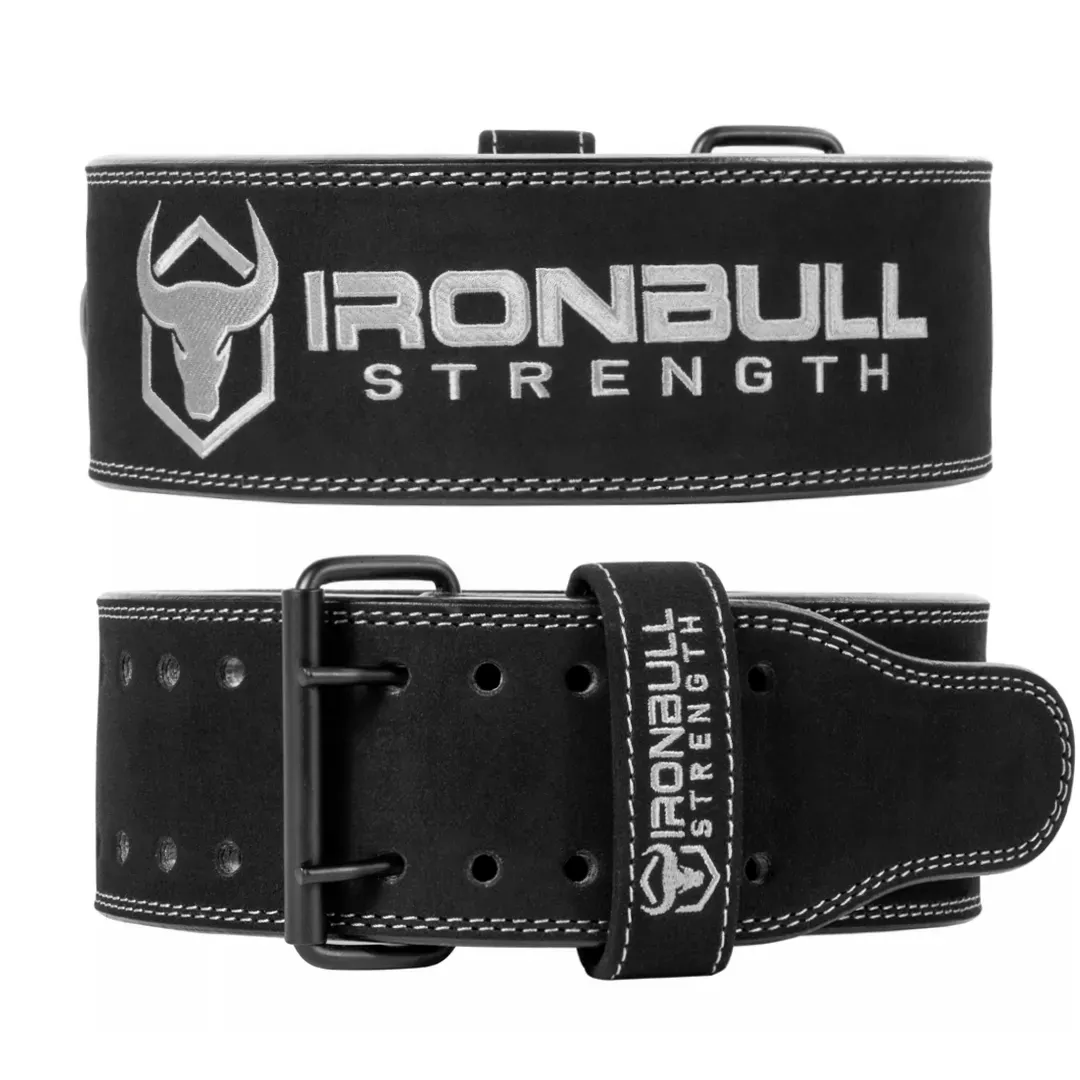 Black 10mm double-prong powerlifting belt