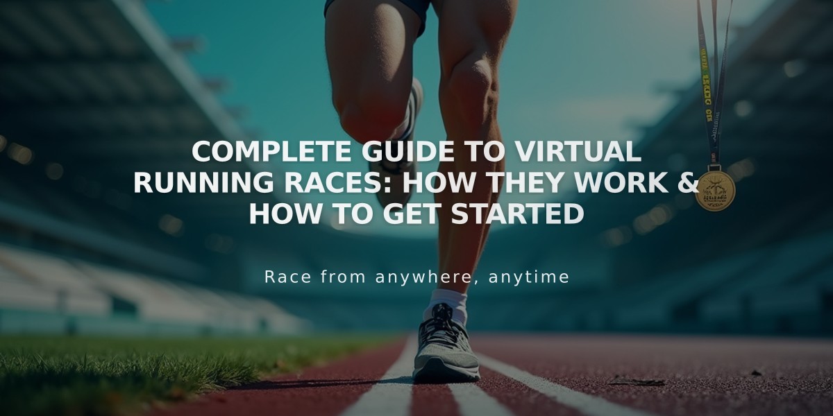 Complete Guide to Virtual Running Races: How They Work & How to Get Started