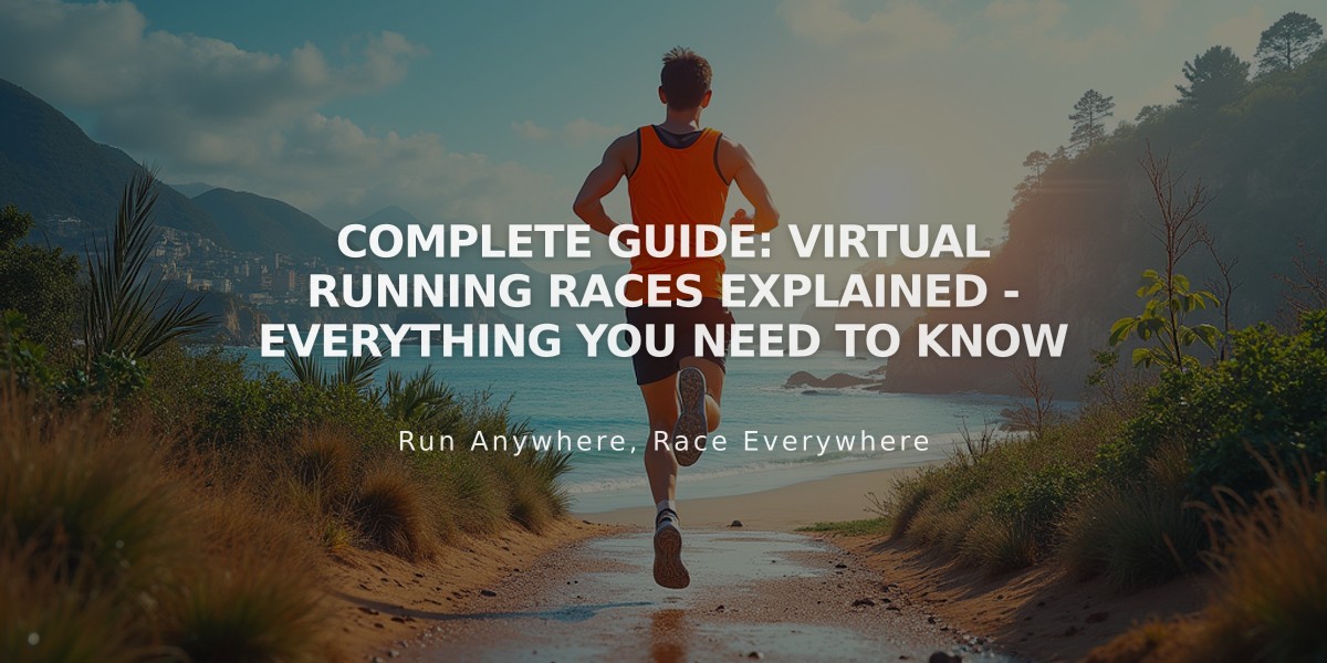 Complete Guide: Virtual Running Races Explained - Everything You Need to Know