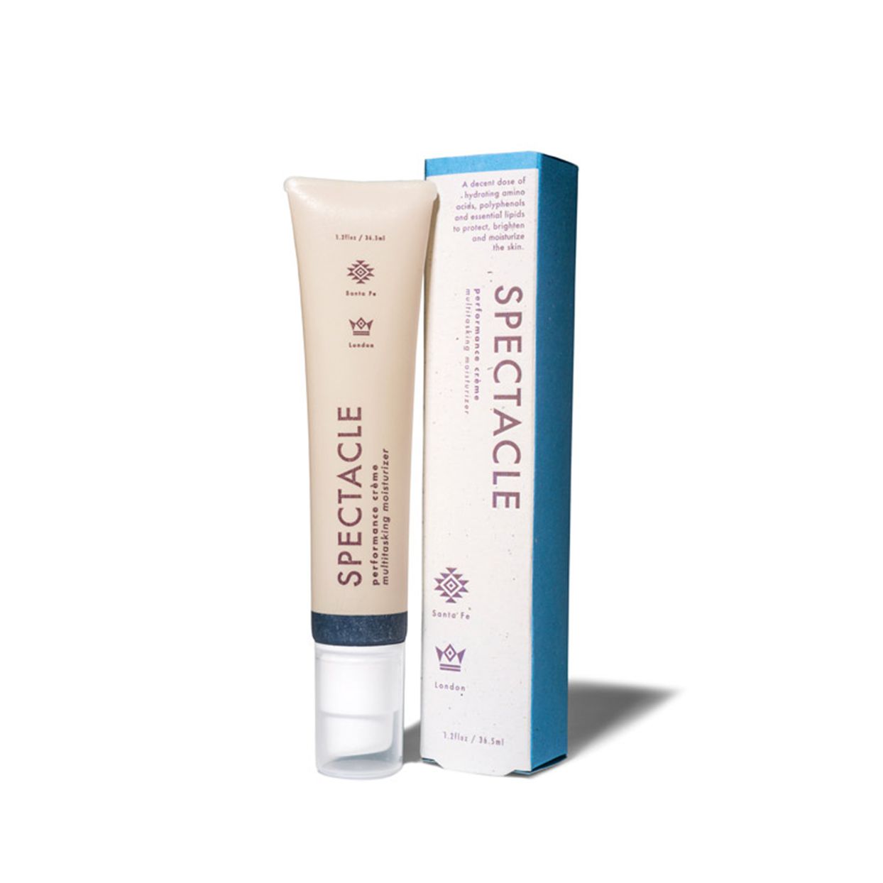 Spectacle Performance moisturizer cream tube