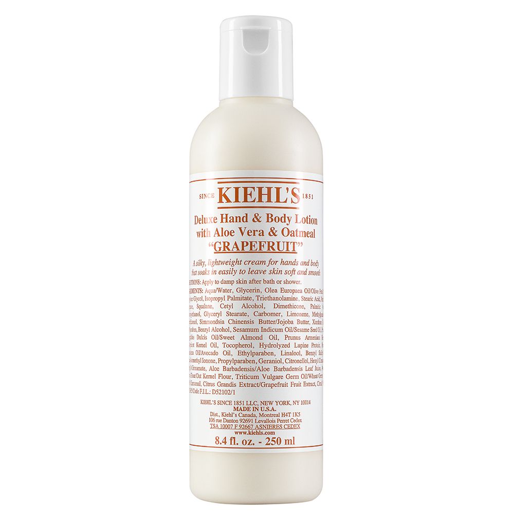 Kiehl's hand and body lotion bottle