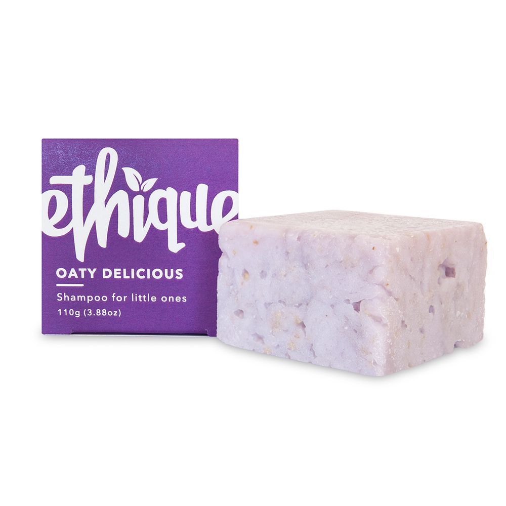 Purple solid shampoo bar