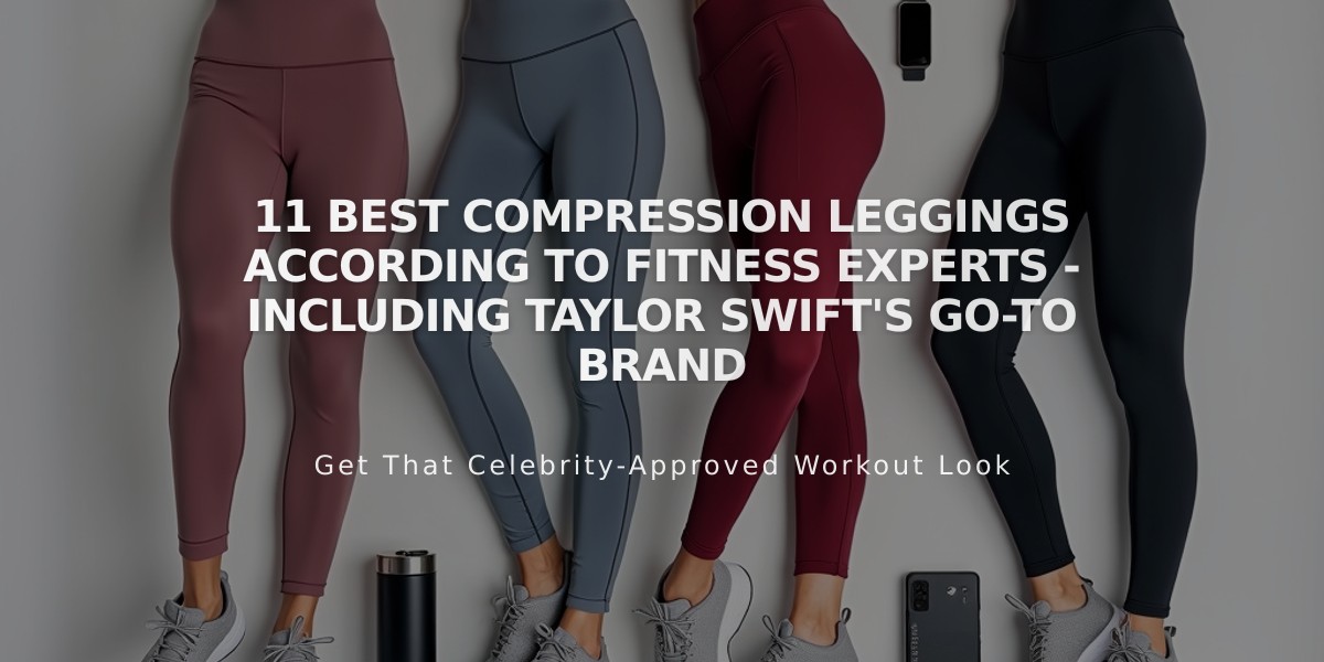 11 Best Compression Leggings According to Fitness Experts - Including Taylor Swift's Go-To Brand