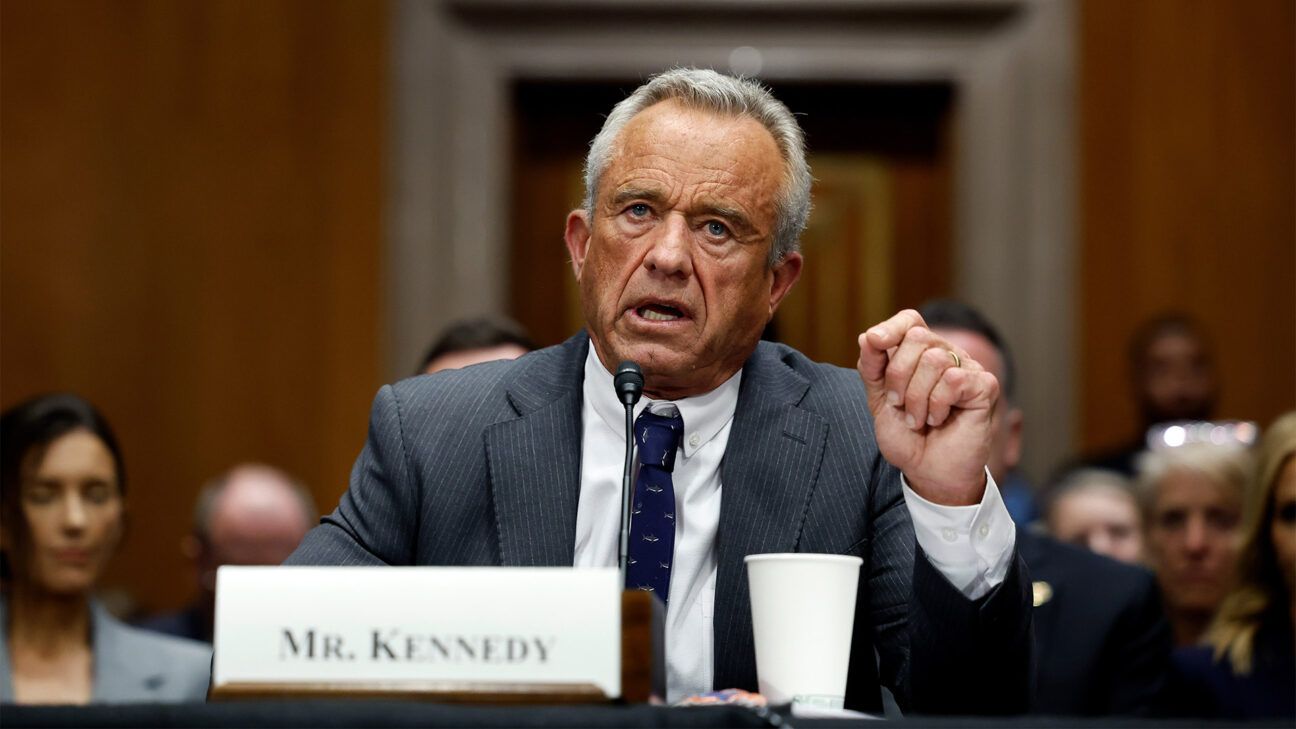 Robert F. Kennedy at Senate hearing