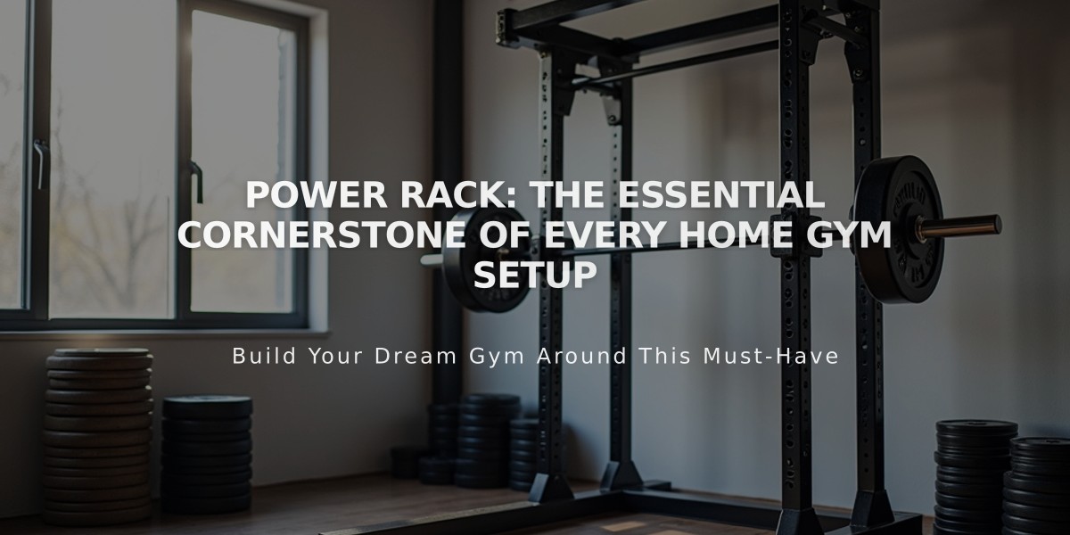 Power Rack: The Essential Cornerstone of Every Home Gym Setup