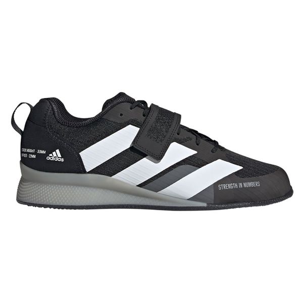 Black Adidas Adipower III lifting shoe