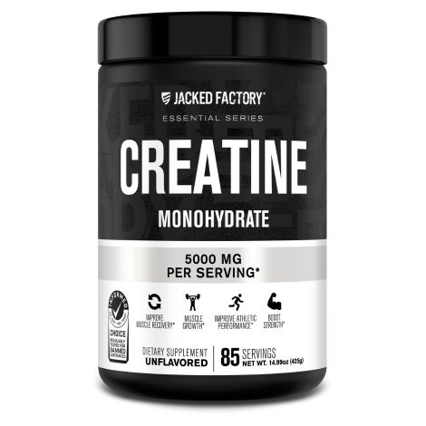 Jacked Factory Creatine Supplement Container